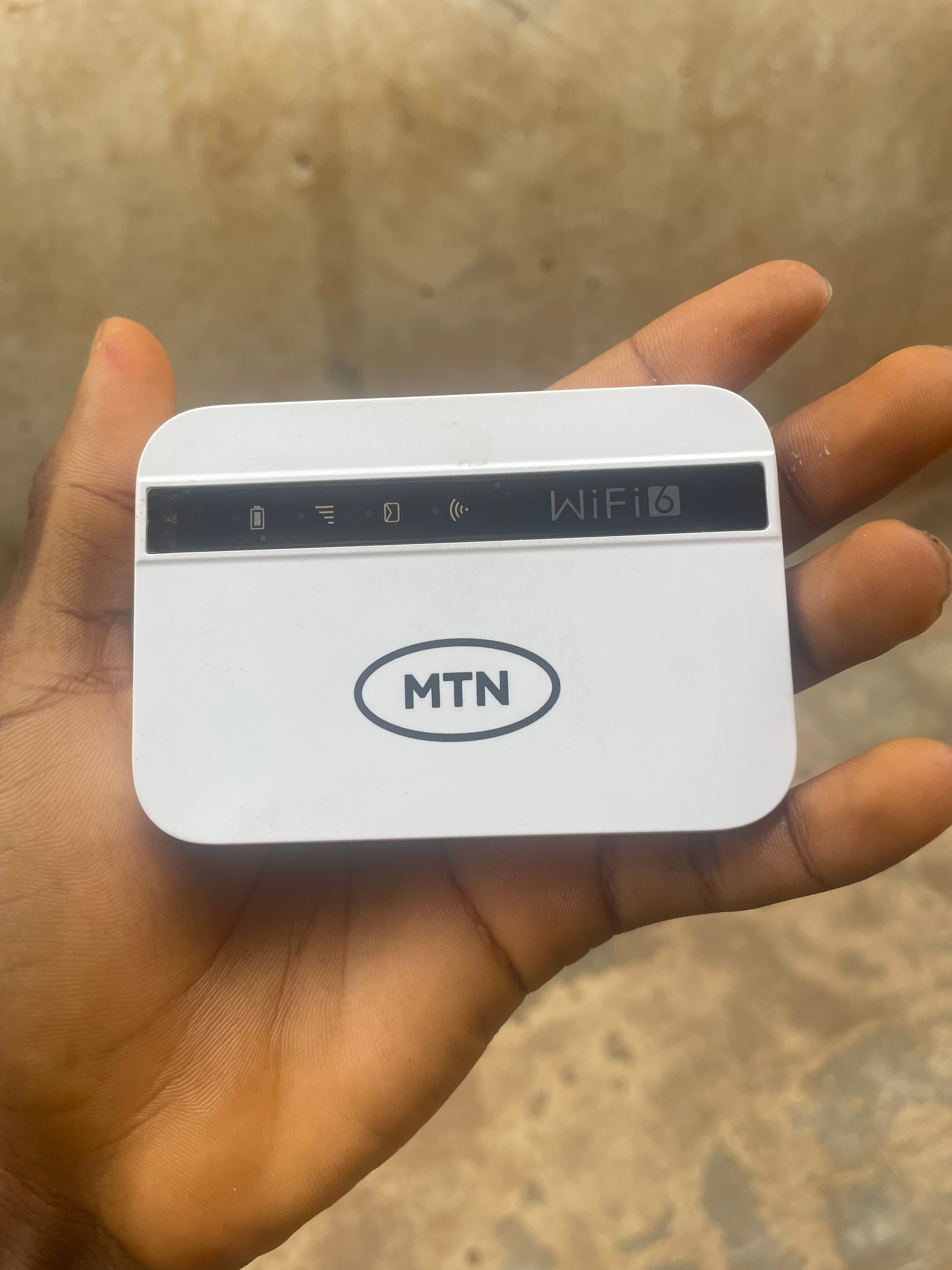 MTN 4G LTE MiFi Router (WiFi 6 Supported) – Portable High-Speed Internet